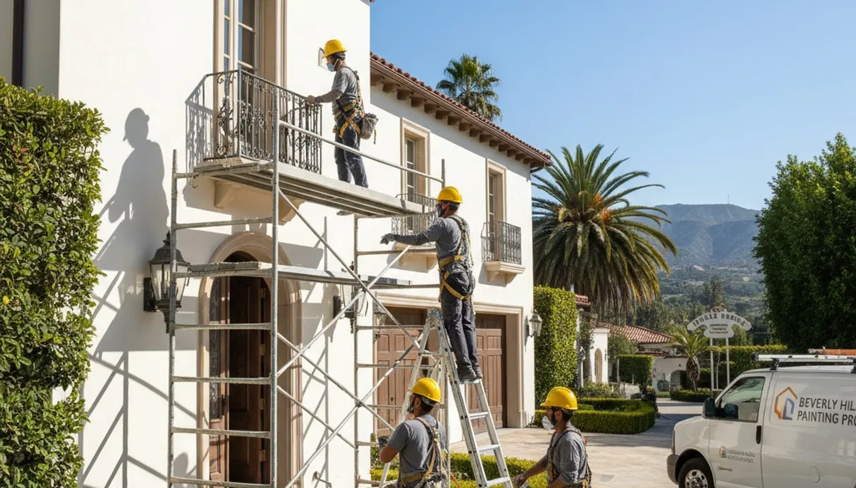 Painting company in Los Angeles, CA providing professional residential and commercial painting services