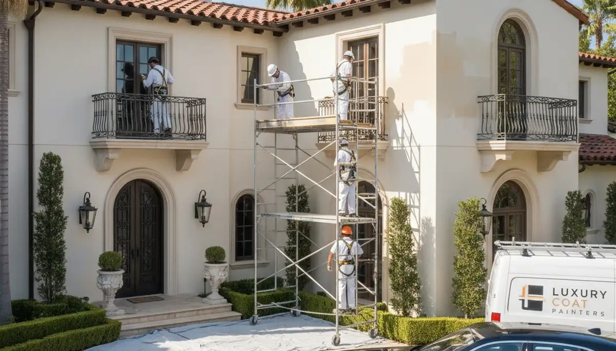 Professional painters providing interior and exterior painting services in Los Angeles, CA