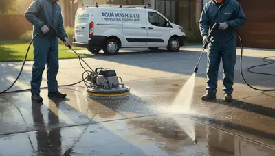 Concrete pressure cleaning for driveways, patios, and walkways in Los Angeles, CA
