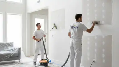 Los Angeles, CA painters repairing drywall cracks and holes for local homes and businesses