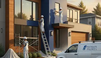 Exterior house painting in Los Angeles, CA for durable curb appeal and weather protection