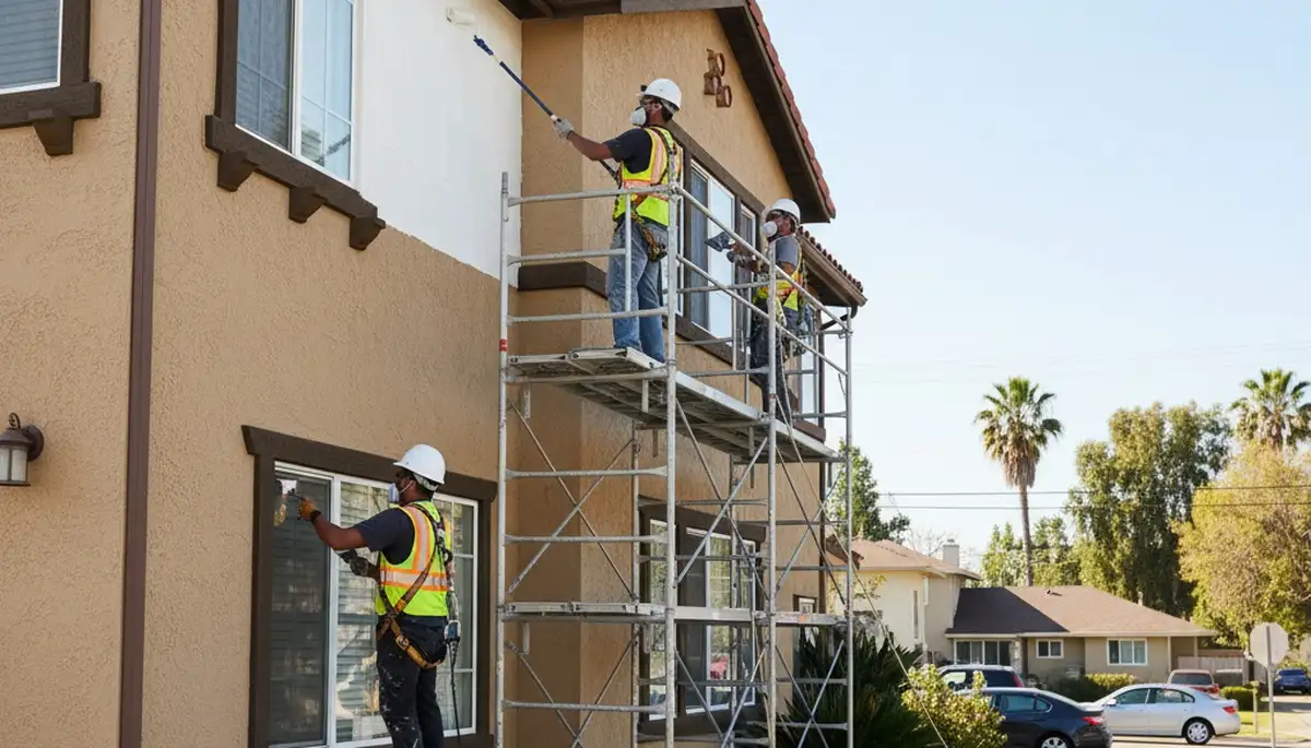 Los Angeles, CA painting company logo for residential and commercial painting services