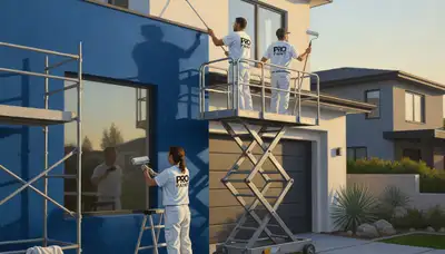 Professional house painting in Los Angeles, CA for durable exterior and interior finishes