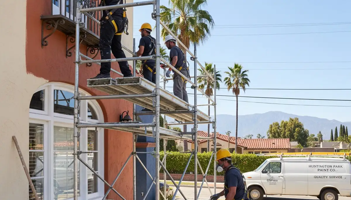 Painting company in Los Angeles, CA providing professional interior and exterior painting services
