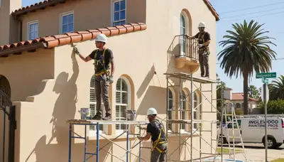 Los Angeles, CA painting company providing professional interior and exterior painting services