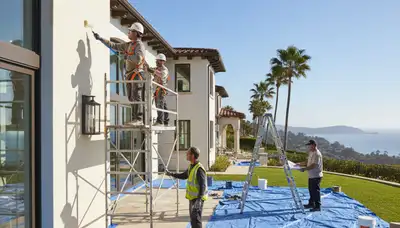 Painting contractor serving Los Angeles, CA for interior and exterior home painting projects