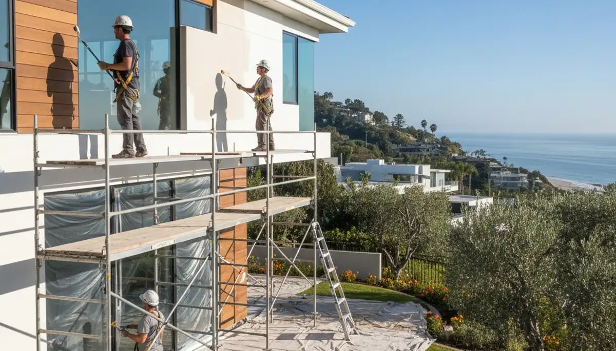 Los Angeles, CA painting company providing professional residential and commercial painting services
