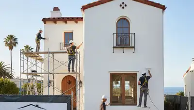 Los Angeles, CA painting contractors providing professional interior and exterior painting services