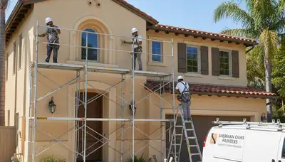 Los Angeles, CA painting contractor providing professional interior and exterior painting services