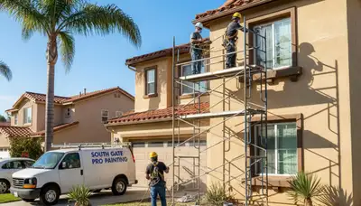 Professional painting crew providing interior and exterior painting services in Los Angeles, CA