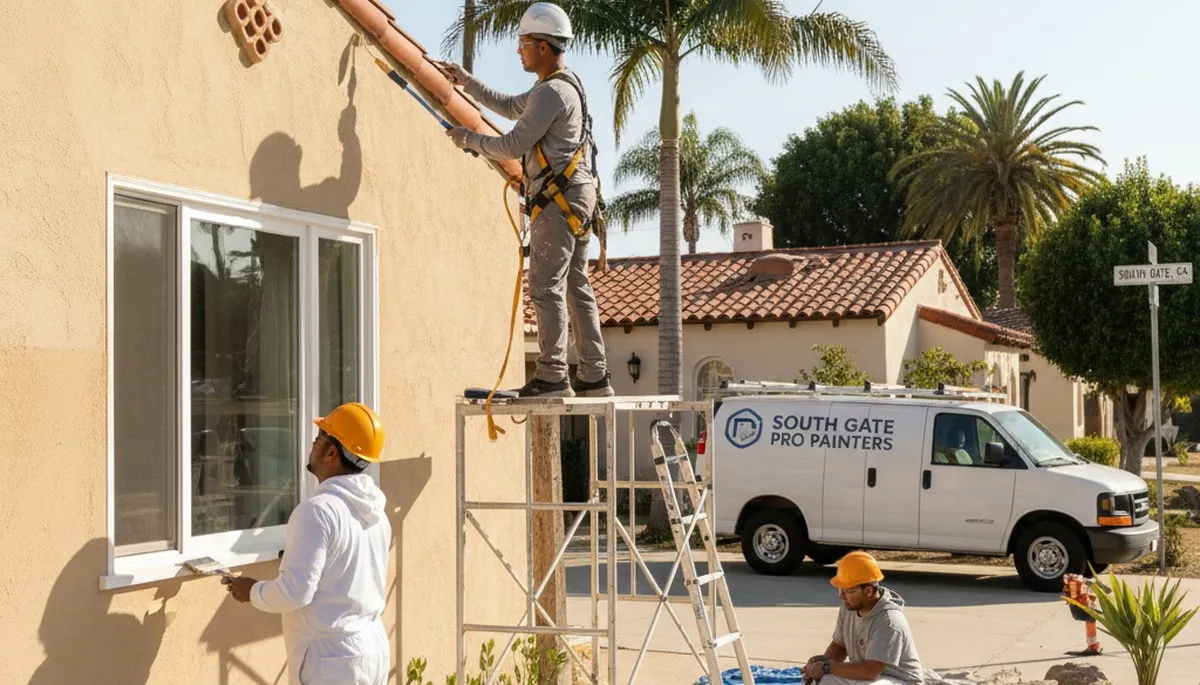 Painting company in Los Angeles, CA providing professional interior and exterior painting services