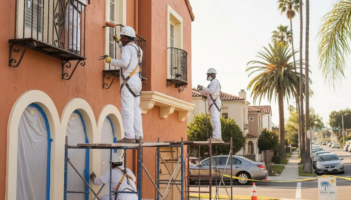 Painting company in Los Angeles, CA providing professional interior and exterior painting services
