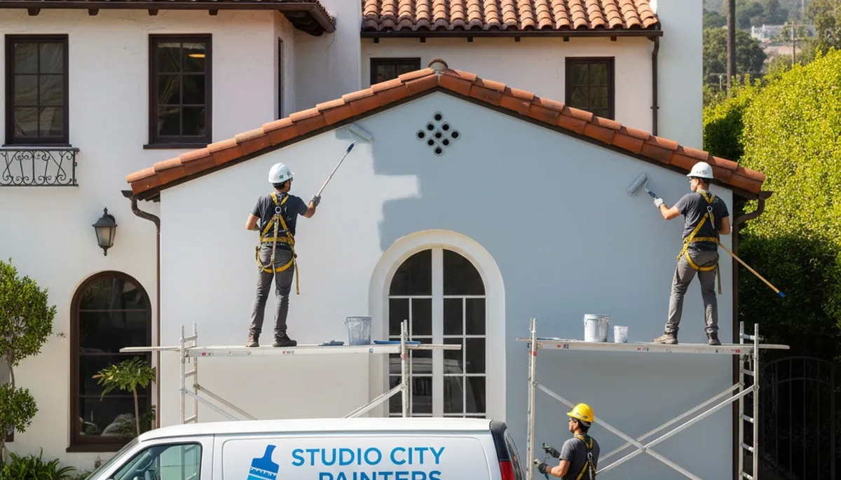 Los Angeles, CA painting company providing professional interior and exterior painting services