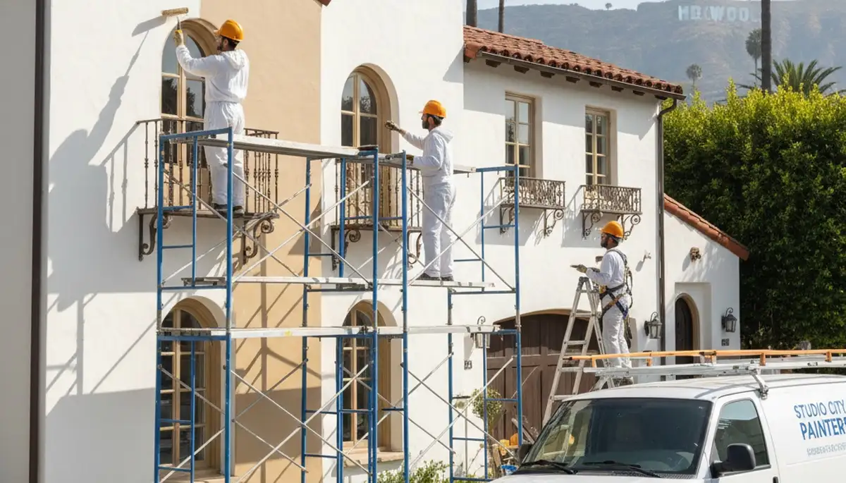 Los Angeles, CA painting company crew providing professional residential and commercial painting services