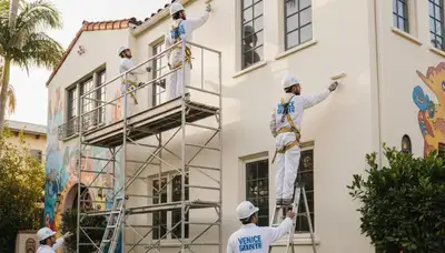 Painting company in Los Angeles, CA providing professional interior and exterior painting services
