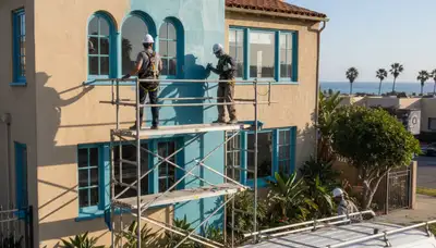 Painting company serving Los Angeles, CA with professional interior and exterior painting services