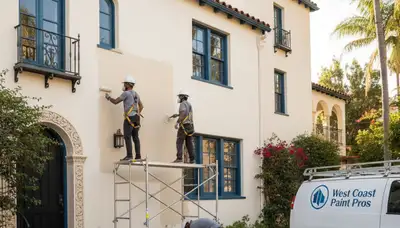 Painting company in Los Angeles, CA providing professional residential and commercial painting services