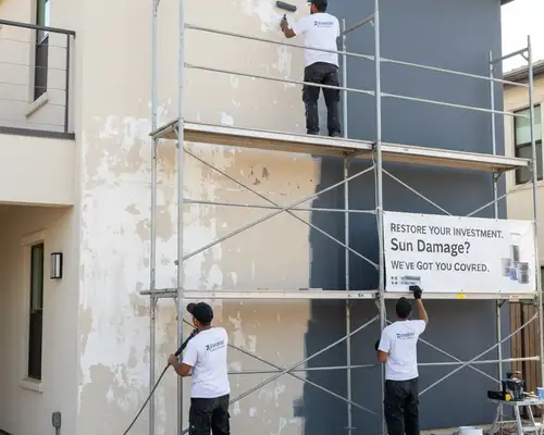 Restore sun-damaged exteriors in Los Angeles, CA with professional house painting services